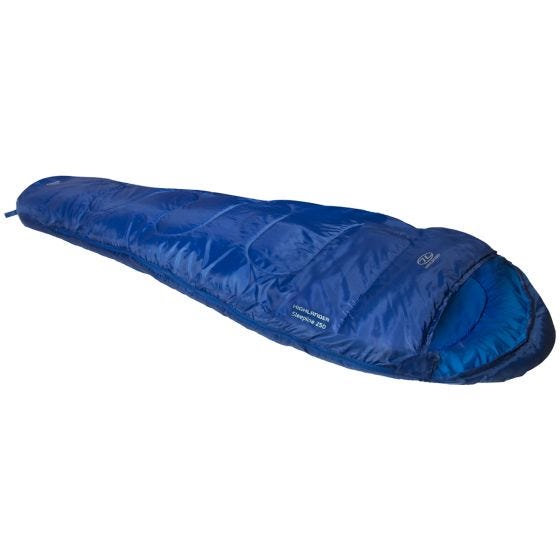 Saco de dormir momia Highlander Sleepline 250 en azul