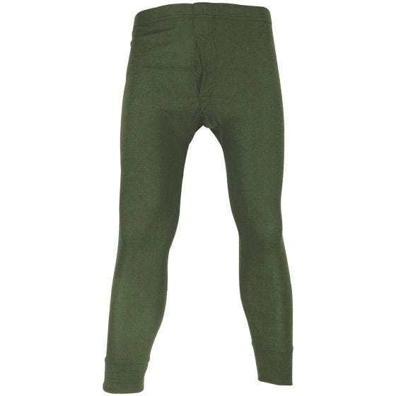 Leggings largos Highlander Thermal en verde oliva