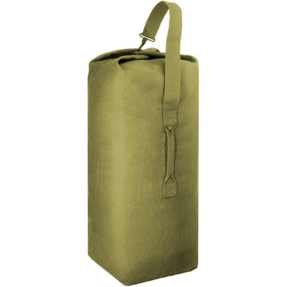 Bolsa petate Highlander con base de 30,5 cm en verde oliva