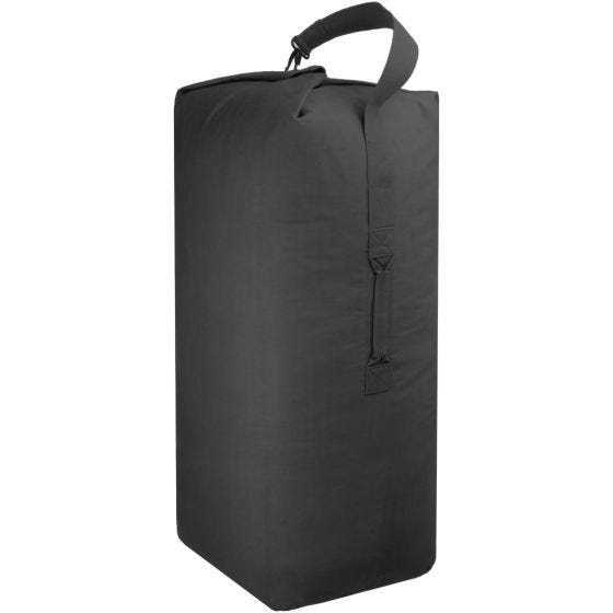 Bolsa petate Highlander con base de 40,6 cm en negro