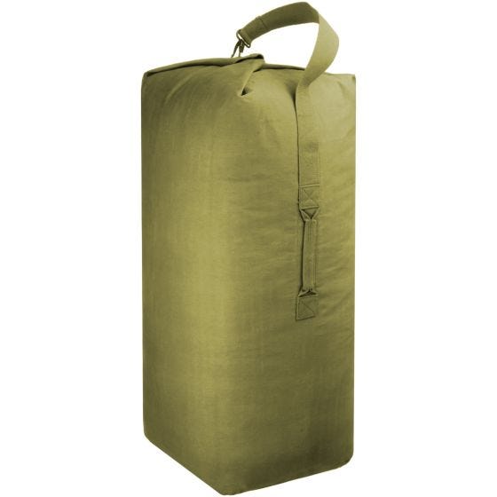 Bolsa petate Highlander con base de 40,6 cm en verde oliva