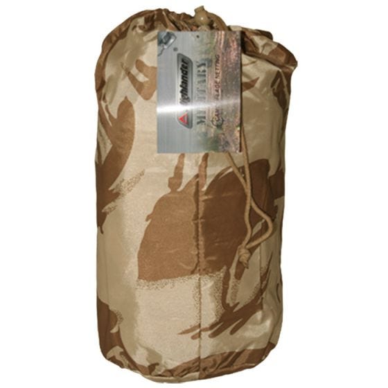 Red de camuflaje Highlander de 4 x 3 m en DPM Desert