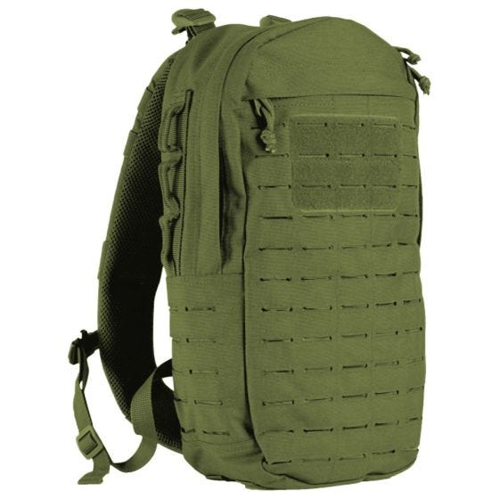 Mochila Highlander Cobra Single Strap en verde oliva