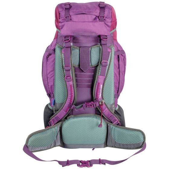 Mochila Highlander Expedition 60W en morado