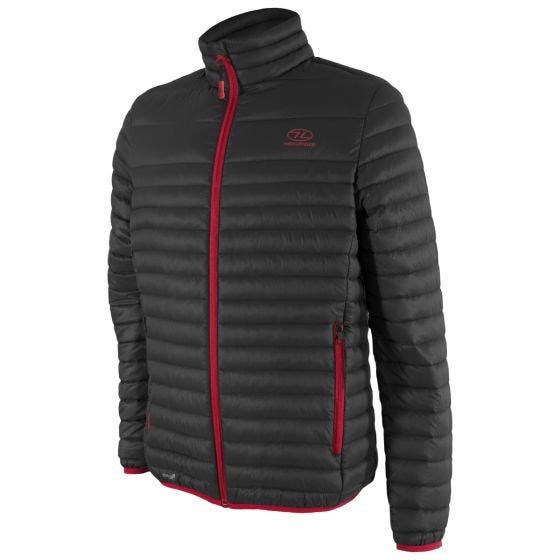 Chaqueta de plumón para hombre Highlander en negro