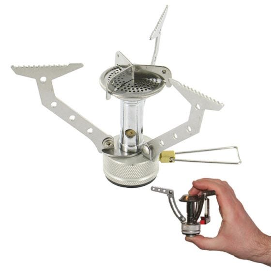 Cocina compacta Highlander HPX100 con válvula