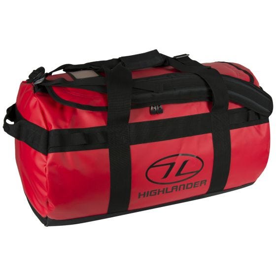 Saco marinero Highlander Lomond Tarpaulin de 65 l en rojo