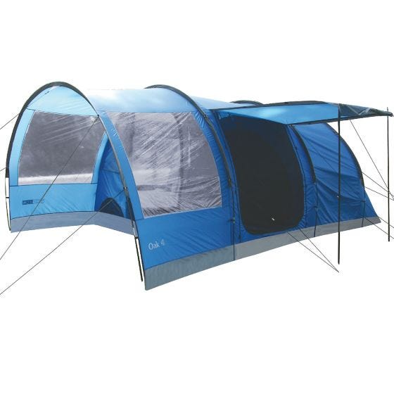 Tienda de campaña Highlander Oak 4 en Imperial Blue