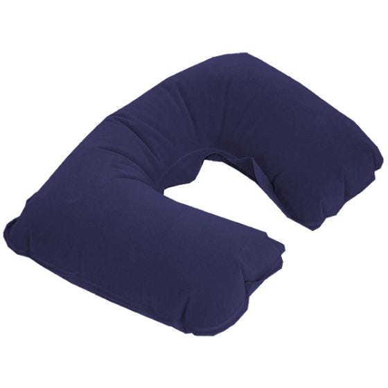 Almohada de viaje hinchable Highlander en Navy Blue