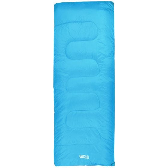 Saco de dormir rectangular Highlander Sleepline 250 en azul celeste