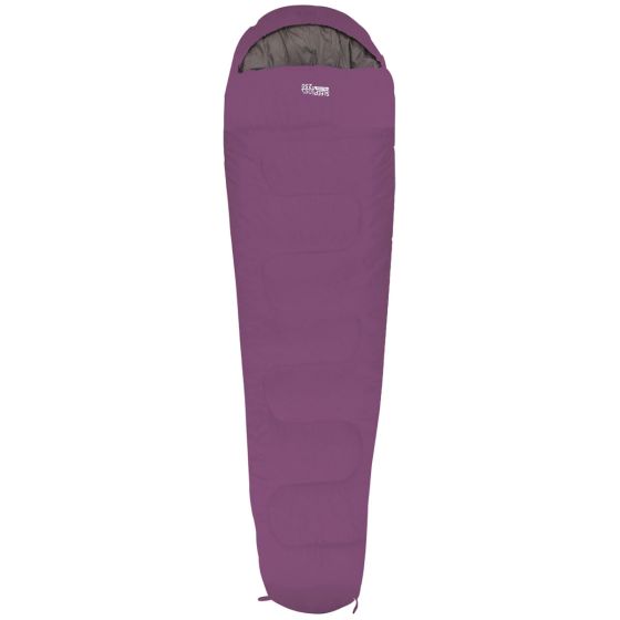 Saco de dormir momia Highlander Sleepline 250 en Grape Juice