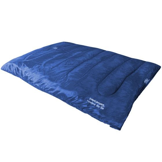Saco de dormir doble Highlander Sleepline 350 en azul