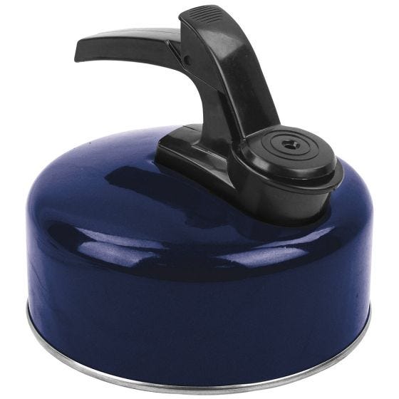 Tetera para fogón Highlander pequeña en Dark Navy Blue