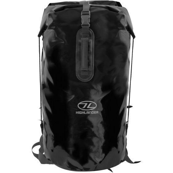 Saco marinero Highlander Troon Drybag de 70 l en negro