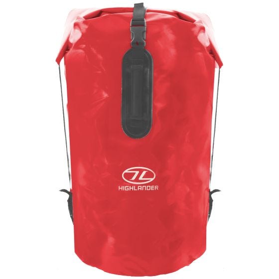 Saco marinero Highlander Troon Drybag de 70 l en rojo