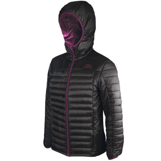 Chaqueta aislante para mujer Highlander Barra en negro