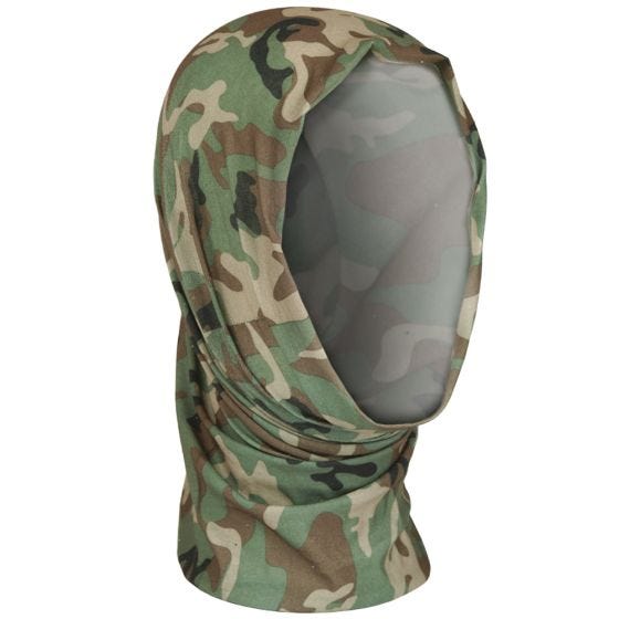 Pañuelo multifunción para la cabeza Mil-Tec en Woodland