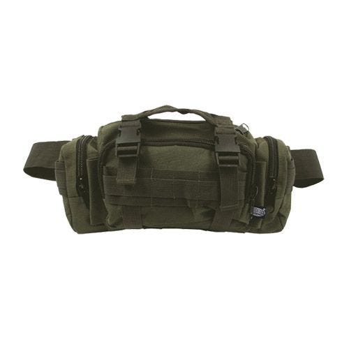Bolso bandolera/riñonera MFH en verde oliva