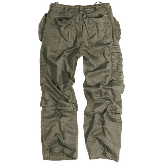 Pantalones de estilo cargo Surplus Infantry en verde oliva
