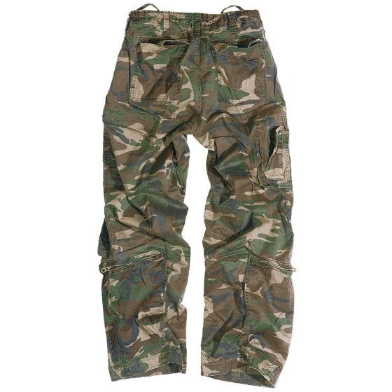Pantalones de estilo cargo Surplus Infantry en Woodland
