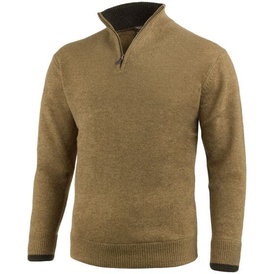 Suéter con cremallera en el cuello Jack Pyke Ashcombe en Barley