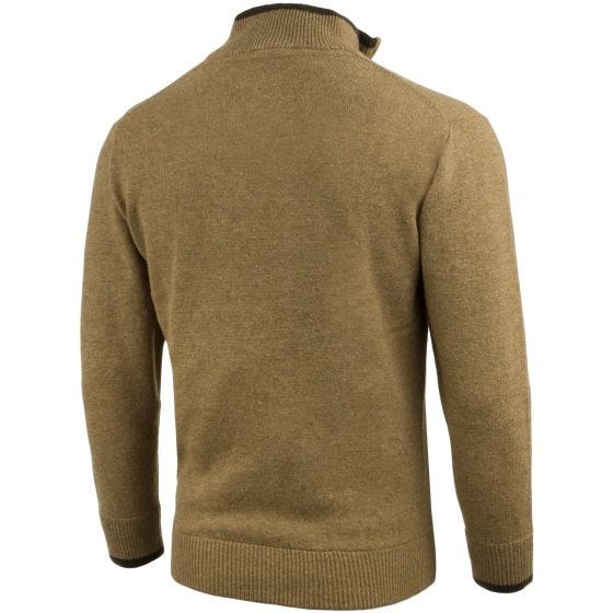 Suéter con cremallera en el cuello Jack Pyke Ashcombe en Barley
