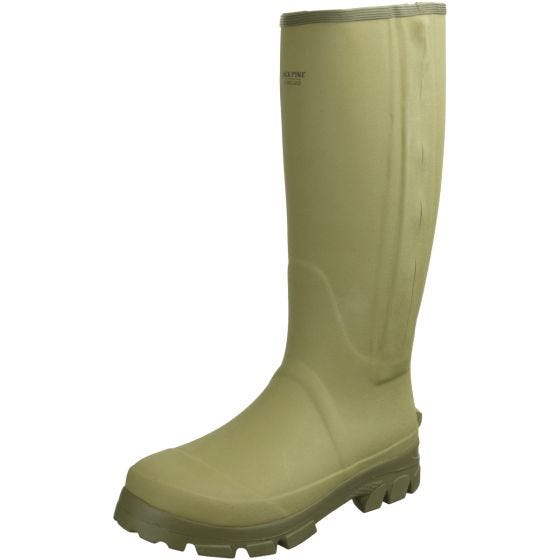 Botas Wellington con cremallera Jack Pyke Ashcombe en verde oliva claro