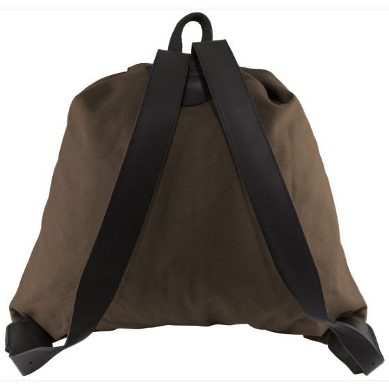 Mochila triangular de lona Jack Pyke en marrón