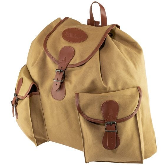 Mochila triangular de lona Jack Pyke en Fawn