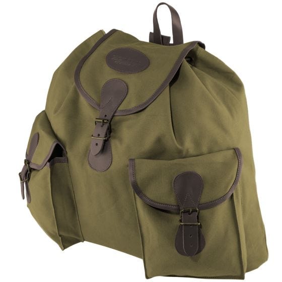 Mochila triangular de lona Jack Pyke en verde