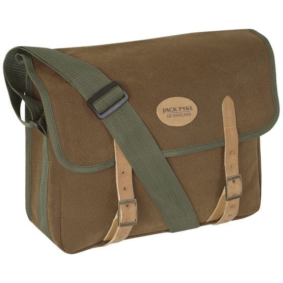 Bolsa bandolera Jack Pyke Dog de Duotex en marrón