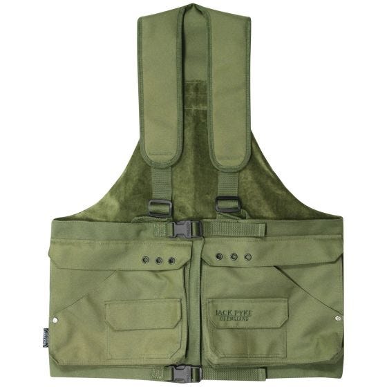 Chaleco Jack Pyke Dog Handlers en verde
