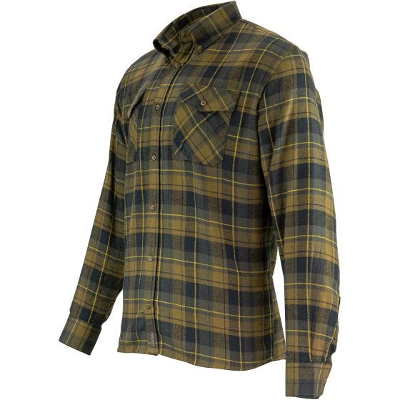 Camisa de franela Jack Pyke en marrón