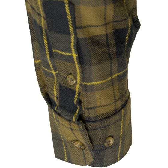Camisa de franela Jack Pyke en marrón