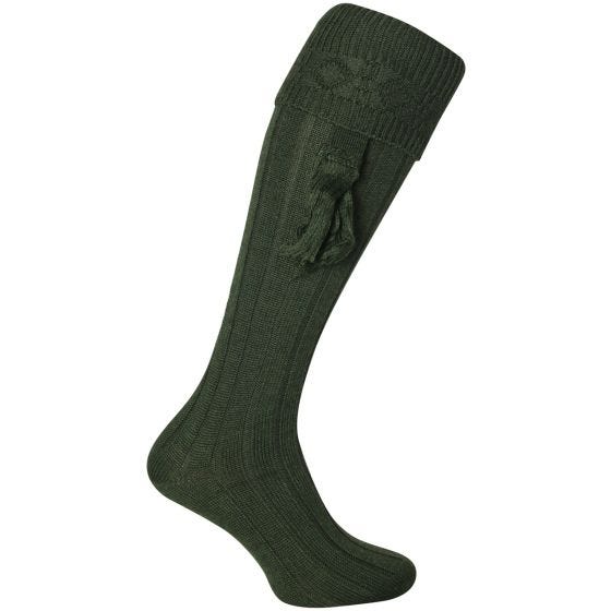 Calcetines de tiro lisos Jack Pyke en verde