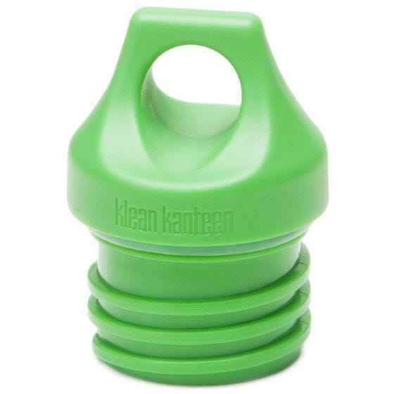 Tapón con agujero Klean Kanteen en verde
