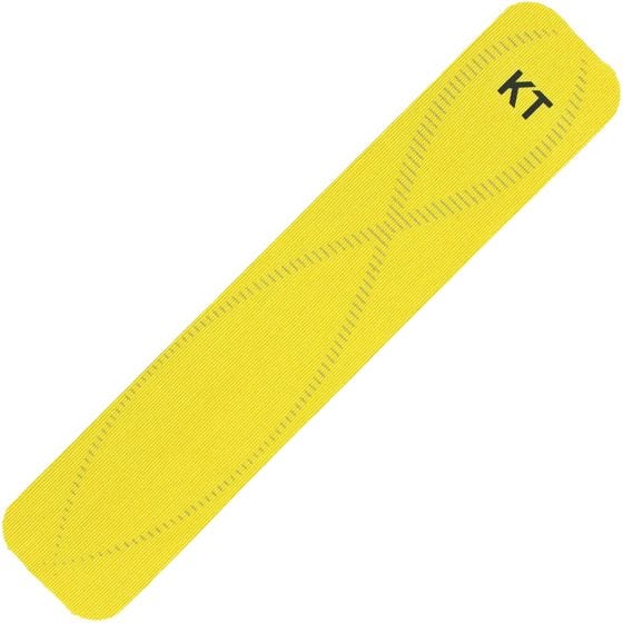 Cinta adhesiva KT Tape Synthetic Pro tiras individuales en rollo grande en Solar Yellow