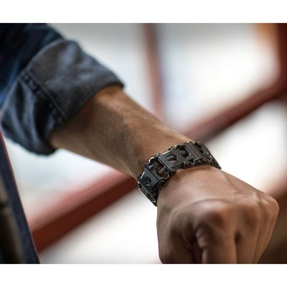 Pulsera de herramientas Leatherman Tread LT en negro