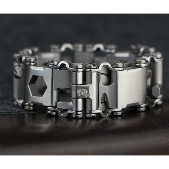 Pulsera de herramientas Leatherman Tread LT de acero inoxidable