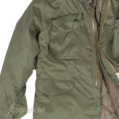Chaqueta Mil-Tec Classic US M65 en verde oliva