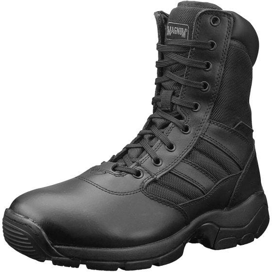 Botas Magnum Panther 8.0 con cremallera lateral en negro