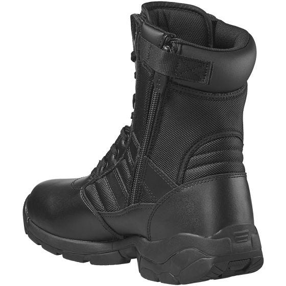 Botas Magnum Panther 8.0 con cremallera lateral en negro