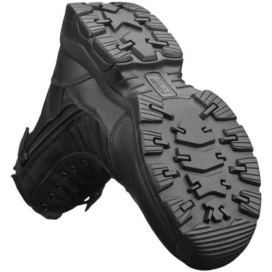 Botas Magnum Panther 8.0 con cremallera lateral en negro