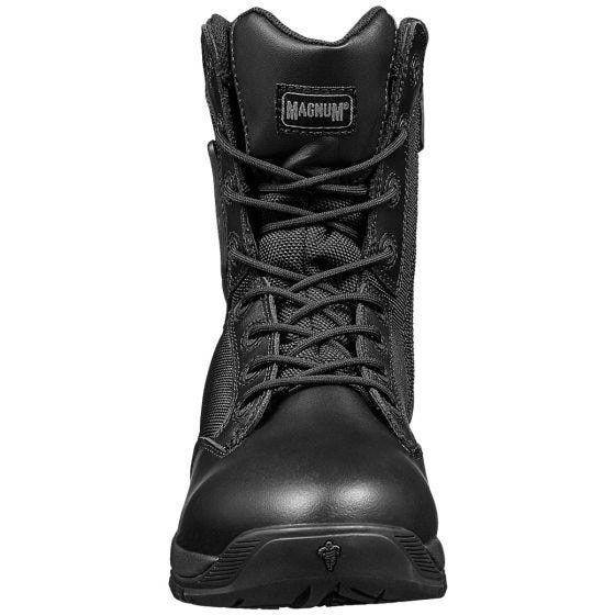 Botas impermeables Strike Force 8.0 con cremallera lateral en negro