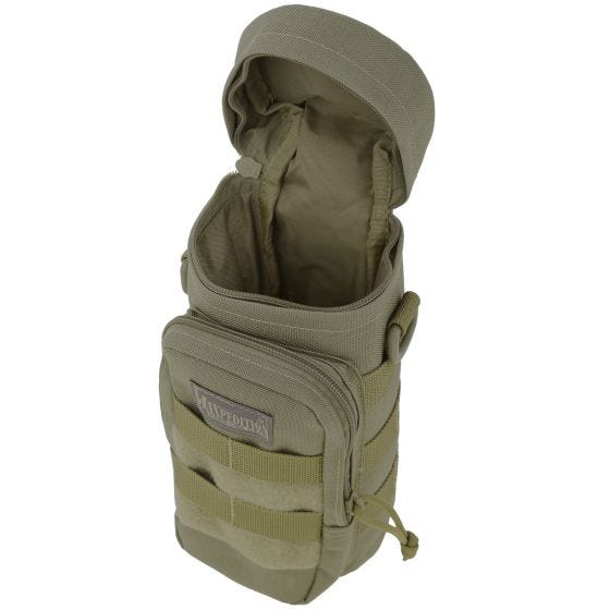 Portabotellas Maxpedition de 25,4 x 10,2 cm en caqui