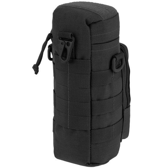 Portabotellas Maxpedition de 25,4 x 10,2 cm en negro