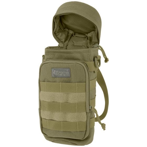 Portabotellas Maxpedition de 30,5 x 12,7 cm en caqui