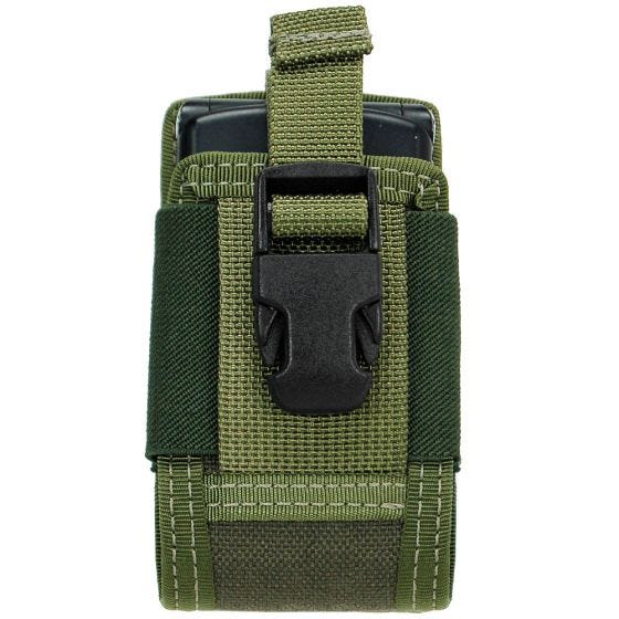 Funda para teléfono móvil de sujeción con clip Maxpedition 4" en OD Green