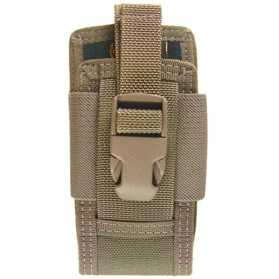 Funda para teléfono móvil de sujeción con clip Maxpedition 5" en caqui