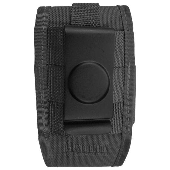 Funda para teléfono móvil o PDA de sujeción con clip Maxpedition en negro
